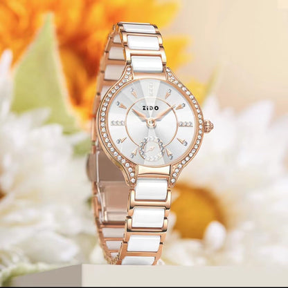 Luxury Womens Watch Gifts Rose Gold for Lady Female Elegant Wrist Watches