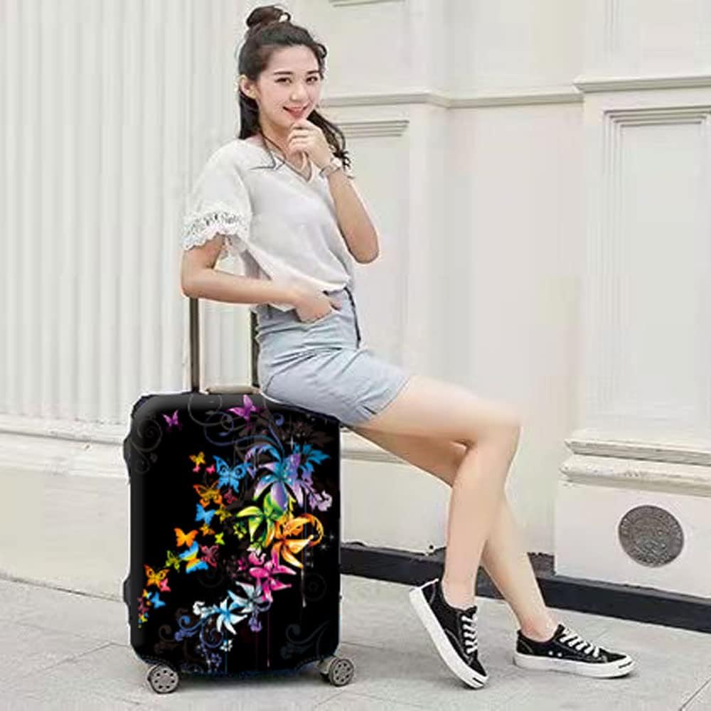 Homarket Travel Luggage Cover for 18-32 Inch Luggage, Cover for Suitcase Luggage Protector Premium Elasticated