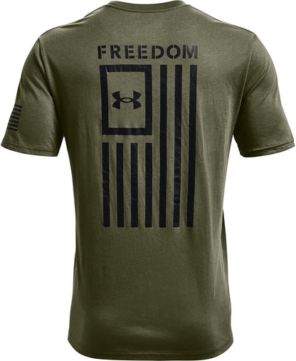 Under Armour mens New Freedom Flag T-Shirt Shirt