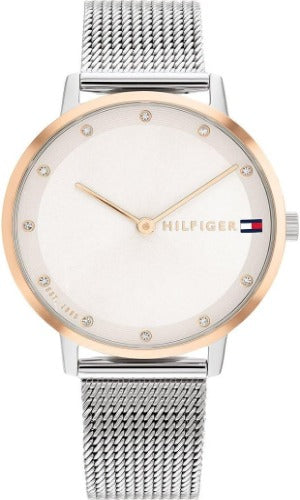 Tommy Hilfiger, Pippa Women's Light Carnation Gold Dial, Stainless Steel Watch - 1782666