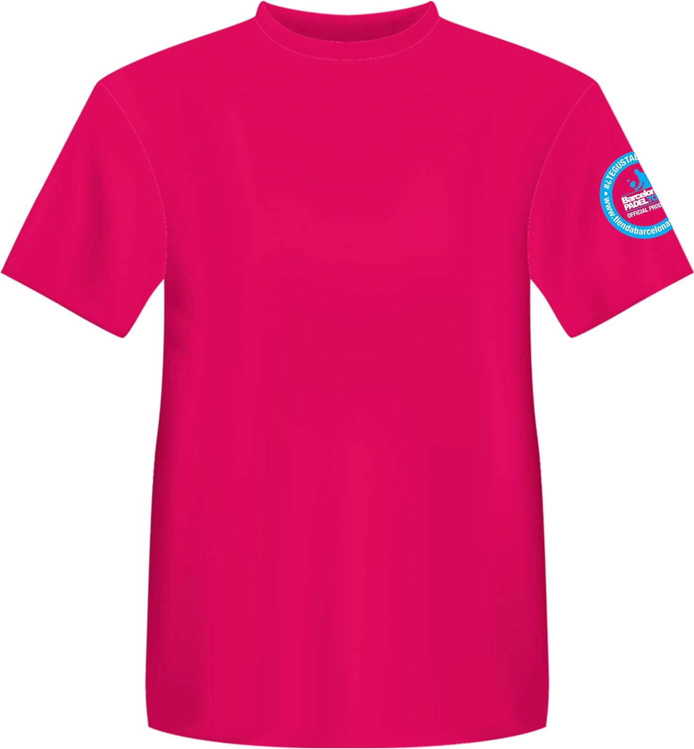 Barcelona Padel Tour | Technical Short Sleeve T-shirt"Te gusta el pádel" | Man | Soft Touch and Quick Drying | Sportswear