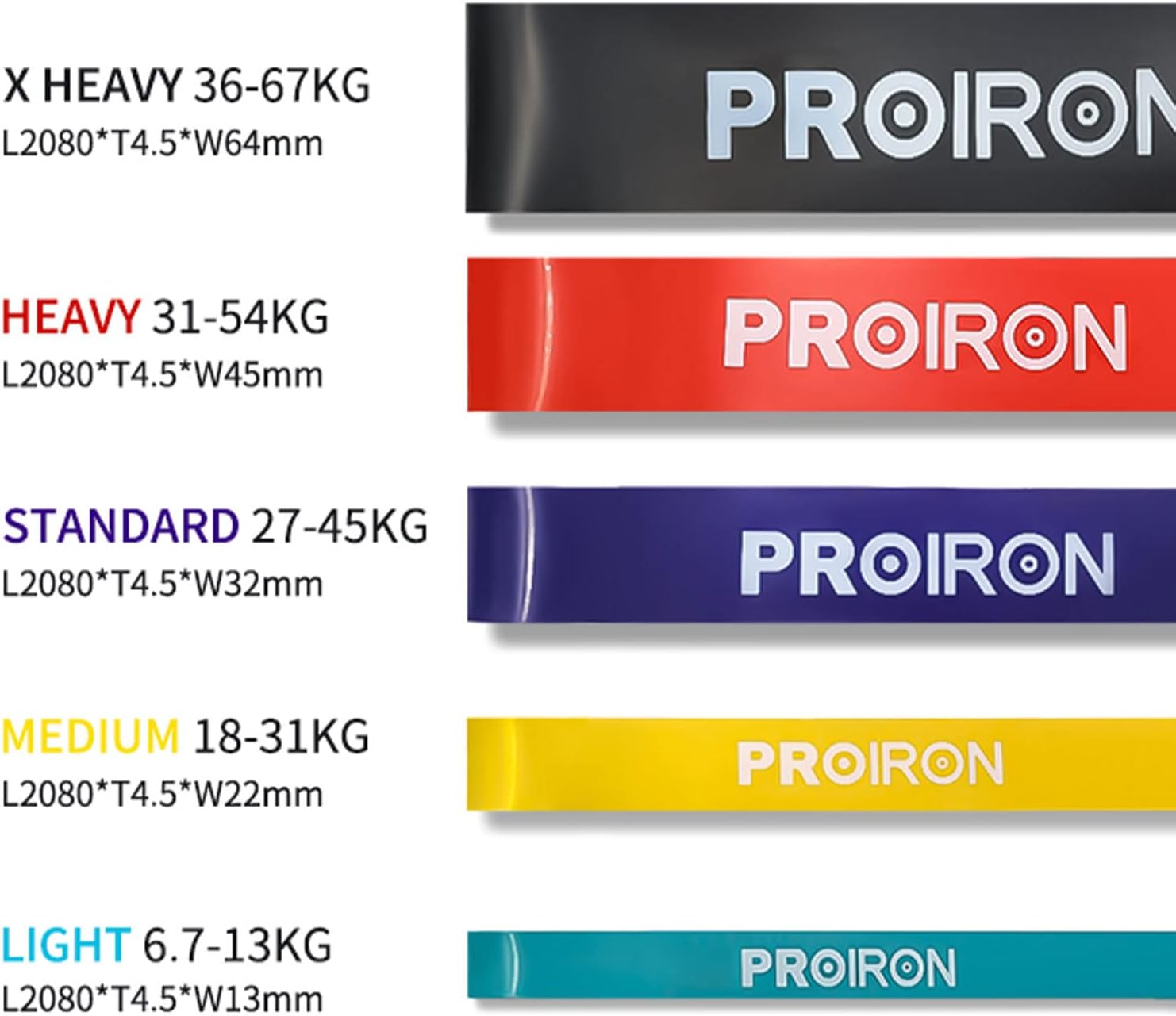 Proiron discount resistance bands