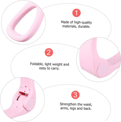 Sosoport 2 Pcs Leg Clip Lady Tools Weight Loss Equipment Home Fitness Equipment Waist Thigh Trimmer Inner Thigh Workout Thigh Waist Trainer Weight Loss Device Birthday Gift Thigh Exerciser