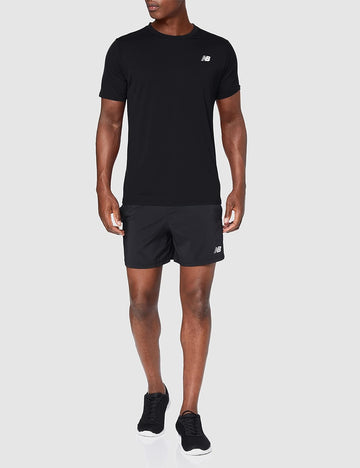 New Balance of CaveHubs Short Sleeve T-Shirt Core – Run Men\'s (pack 1)