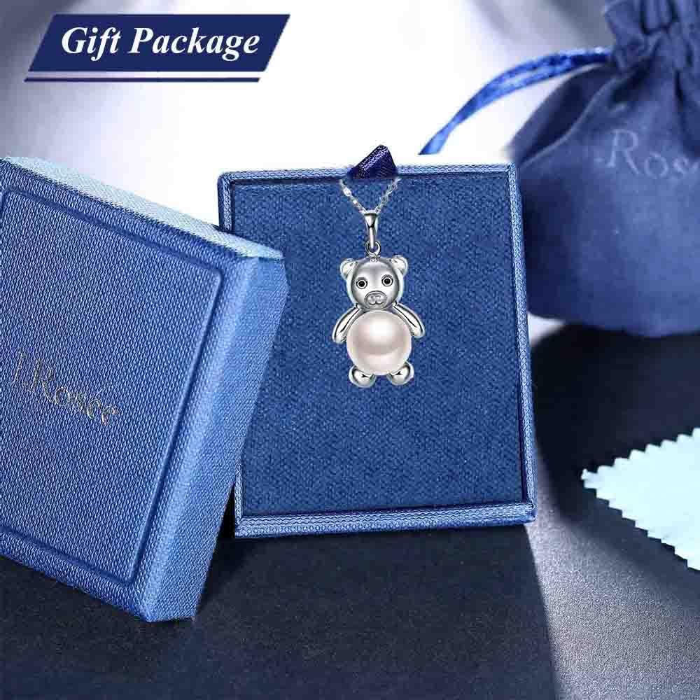 Swarovski Elements Crystal 925 Sterling Silver Pendant Fashion Necklace for Women Ladies Girls Gift JRosee Jewelry