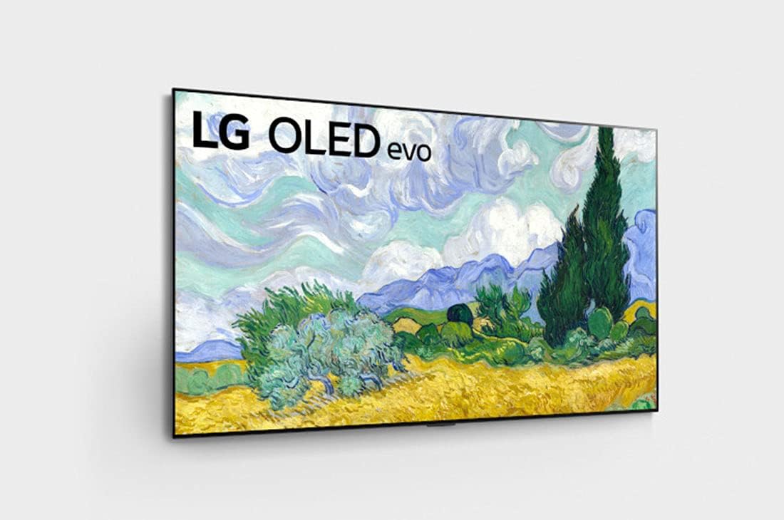 LG OLED TV 65 Inch G1 Series Gallery Design 4K Cinema HDR webOS Smart with ThinQ AI Pixel Dimming, OLED65G1PVA, Model 2021