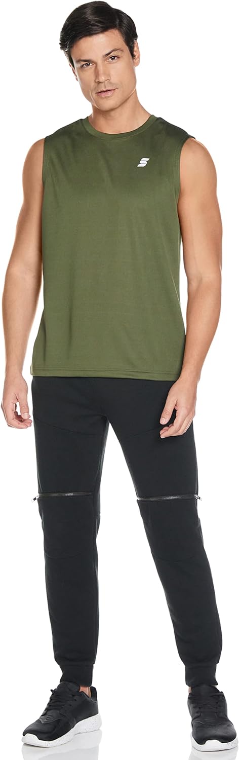 Amazon Brand - Symactive Men's Round Neck Sports T-Shirt