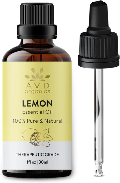 AVD Organics Sweet Orange Essential Oil 100ml - Pure, Natural, Cold Pressed & Undiluted -Use in Aromatherapy Diffusers for Mood Lifting - 3.38 fl. Oz