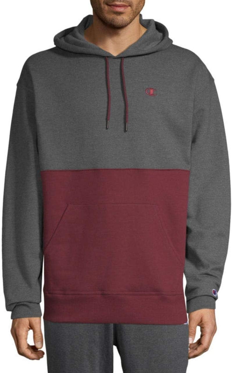 Champion mens Graphic Powerblend Fleece Hood Graphic Powerblend Fleece Hoodie