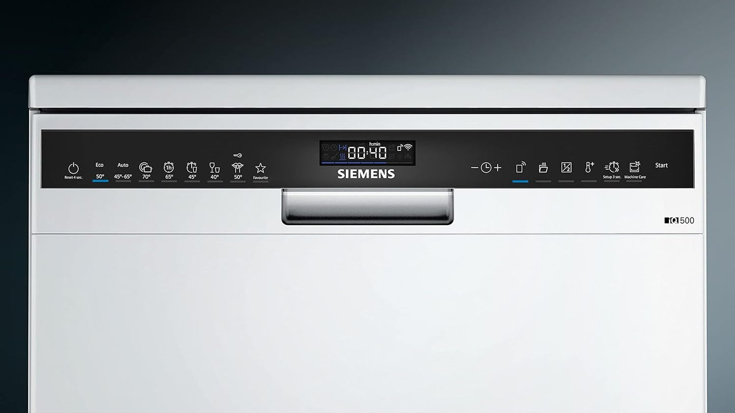 Siemens Dishwasher 8 Prg, White German- HC IQ500"Min 1 year manufacturer warranty"