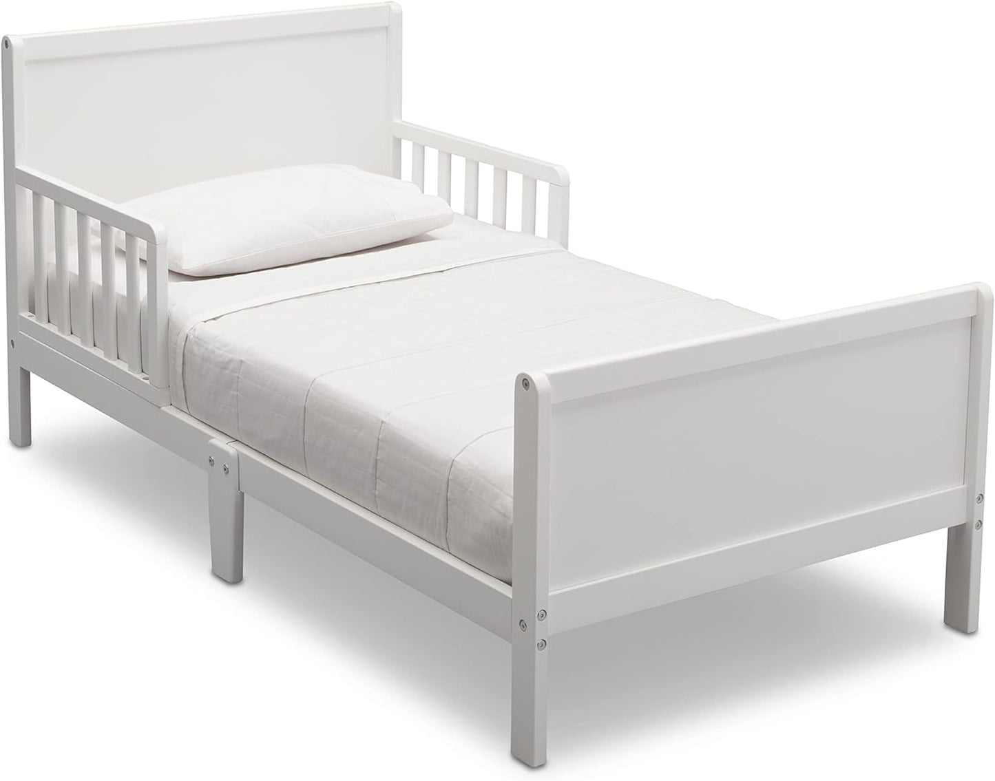 Delta Children Fancy Toddler Bed, Grey, Piece Of 1, 540610 026, 55.25X30X26.5 Inch Pack Of 1