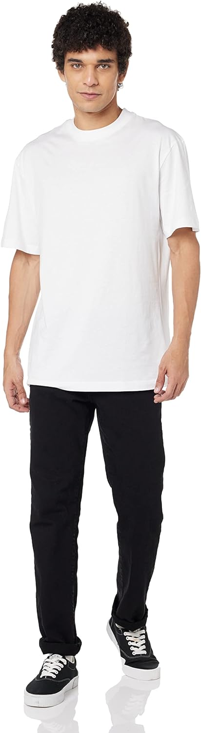 Urban Classics mens Tall Tee Oversized T-Shirt Oversized Short Sleeves T-Shirt with Dropped Shoulders, 100% Jersey Cotton (pack of 1)