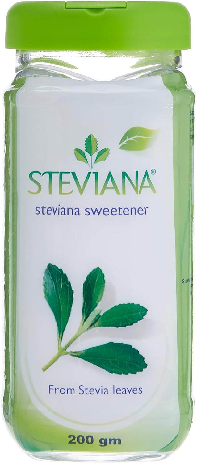 Steviana Natural Sweetener From Stevia Leaves, Zero Calorie - 200g