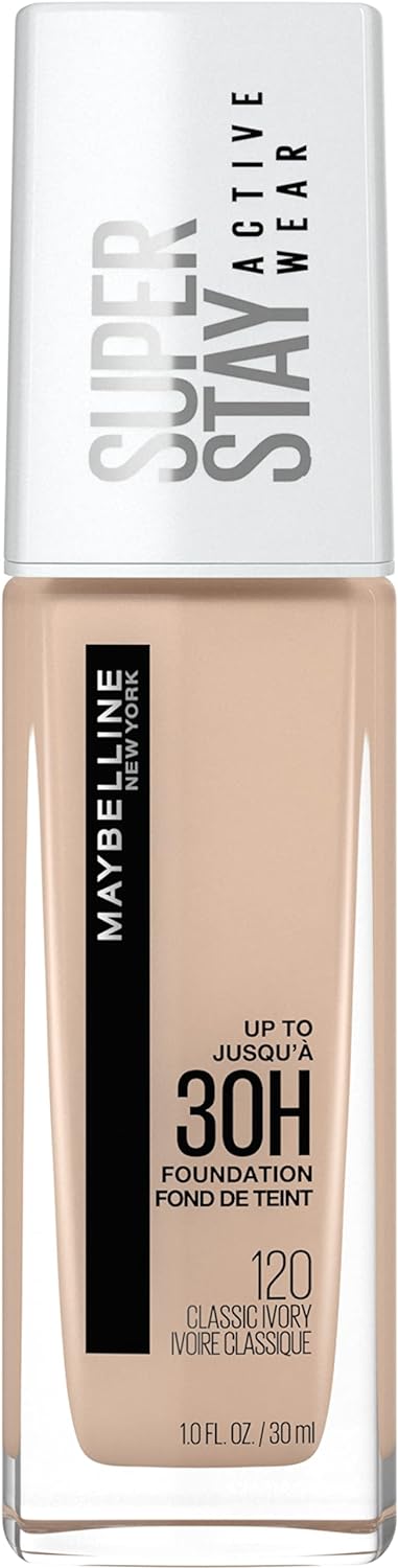 Maybelline Super Stay Full Coverage Liquid Foundation Makeup, Porcelain