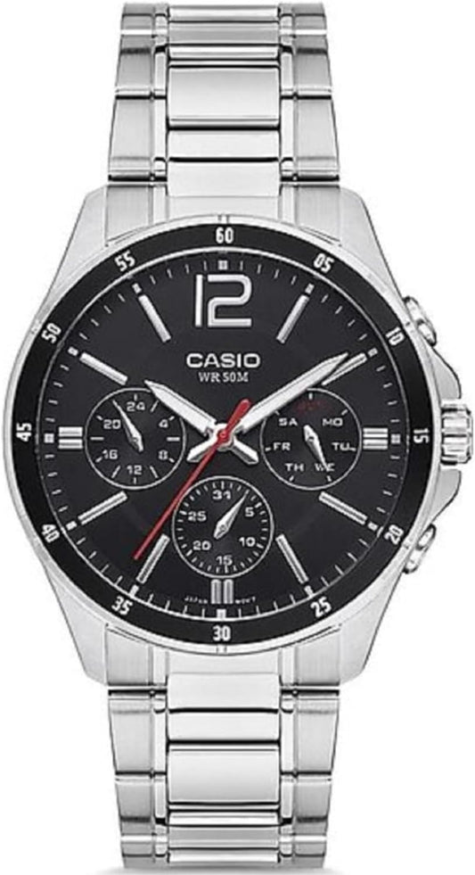 Casio Stainless Steel Analog Watch