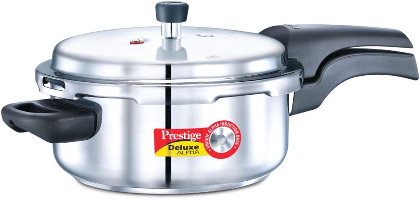 Prestige Stainless Steel Cooker Dlx Alpha Svachh Baby Handi 2 Ltr Cooker Mpd20266 | Silver