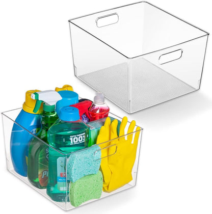 CLEARSPACE Plastic Storage Bins