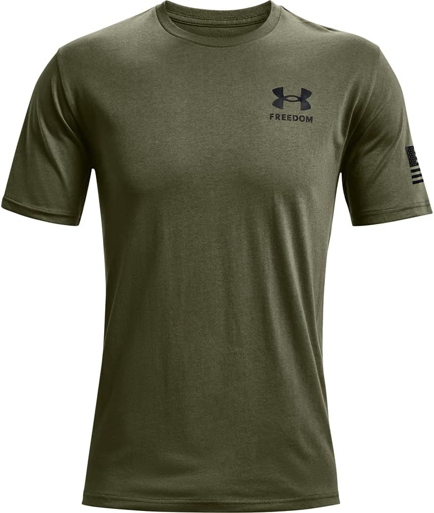 Under Armour mens New Freedom Flag T-Shirt Shirt