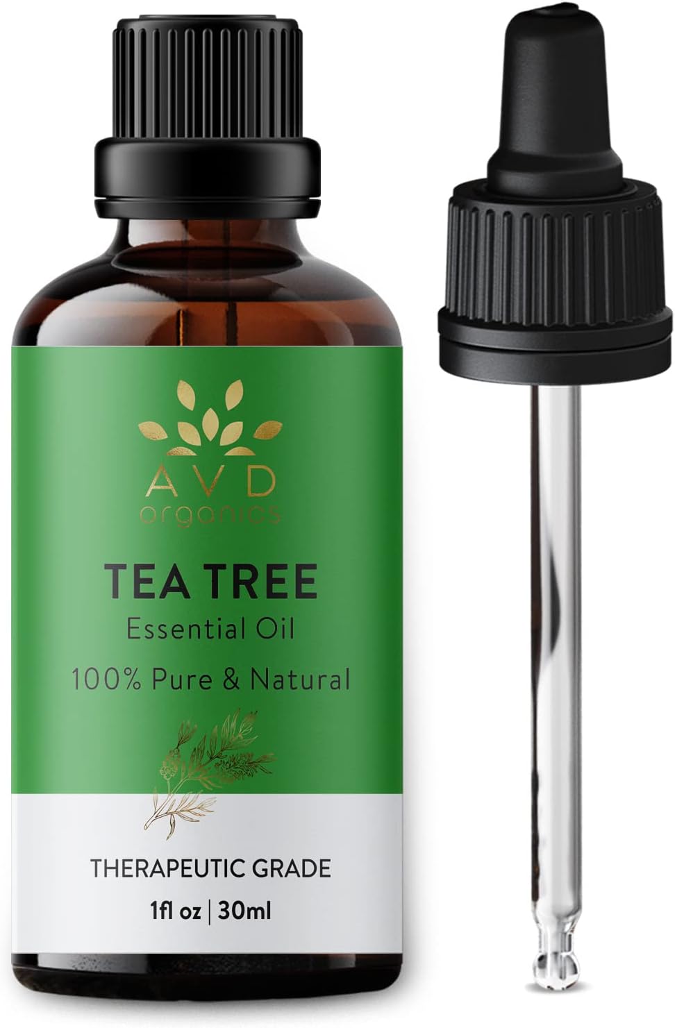 AVD Organics Sweet Orange Essential Oil 100ml - Pure, Natural, Cold Pressed & Undiluted -Use in Aromatherapy Diffusers for Mood Lifting - 3.38 fl. Oz