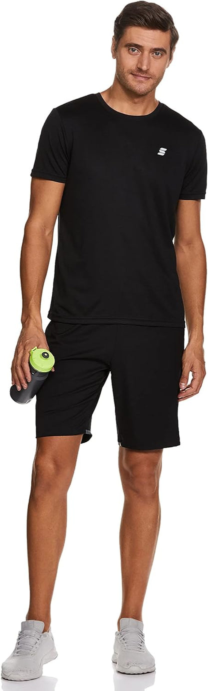 Amazon Brand - Symactive Men's Round Neck Sports T-Shirt