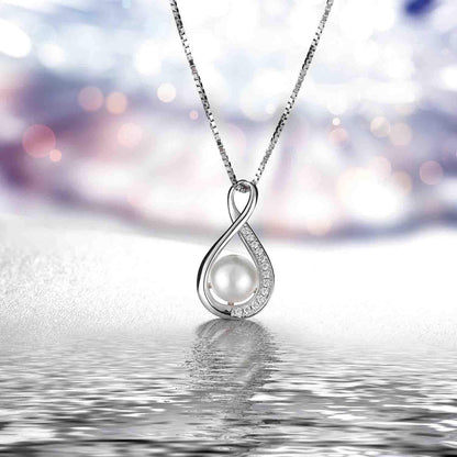 Swarovski Elements 925 Sterling Silver Pendent Necklace for Women Gift JRosee Jewelry