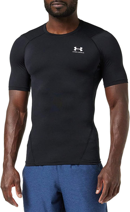 Under Armour mens Armour Heatgear Compression Short-sleeve T-shirt Short Sleeve