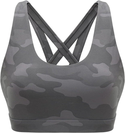 RUNNING GIRL womens Full Coverage Women's Plus Sports Bras