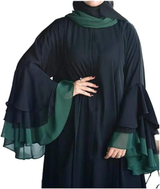 Samaira Long Sleeve Muslim Abaya For Women