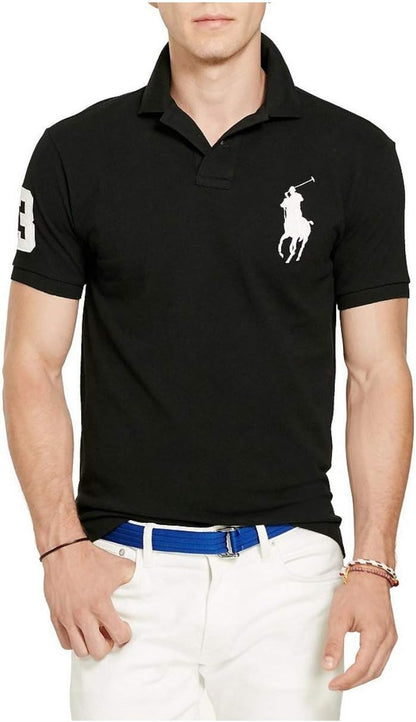 POLO RALPH LAUREN Polo Shirt Classic Custom Fit Short Sleeve Mesh Polo Shirt mens