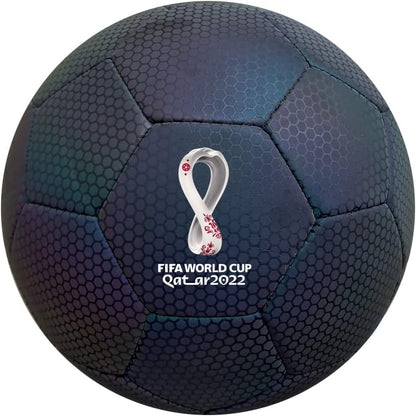 Fifa 100007 World Cup Qatar 2022 Reflective Glow in Dark Football Size 5