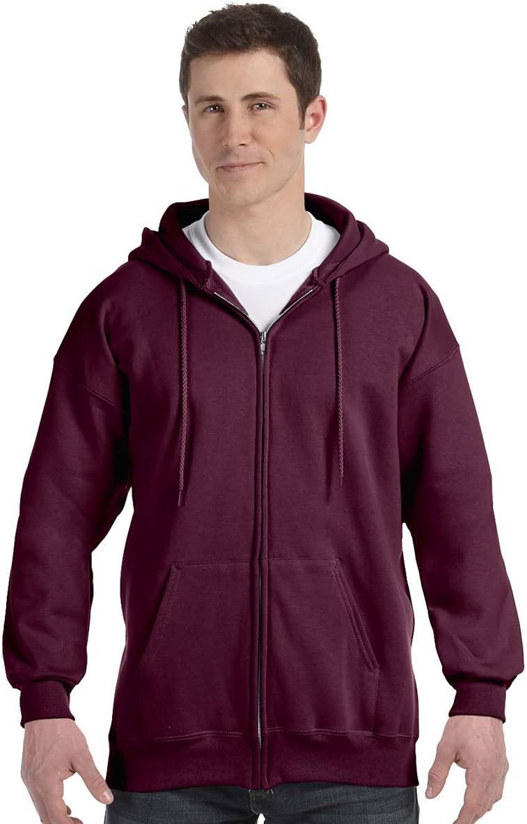 Hanes Men's Full Zip Ultimate Heavyweight Hoodie