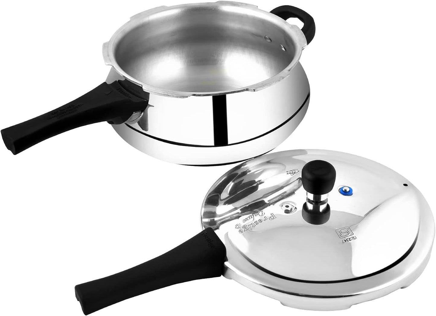 Prestige Stainless Steel Cooker Dlx Alpha Svachh Baby Handi 2 Ltr Cooker Mpd20266 | Silver