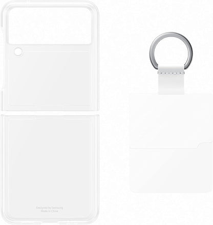 SAMSUNG Flip 3 Clear Cover Transparent, EF-QF711CTEGWW