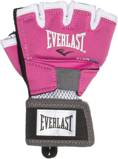 EVERLAST EVERGEL HAND WRAPS YELLOW PINK LARGE