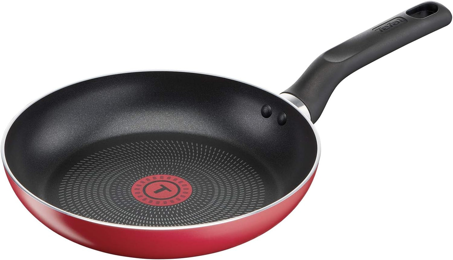 Tefal Aluminum Super Cook Non-Stick Cookware Set, Black, 9Pcs, B459S984, Online Exclusive