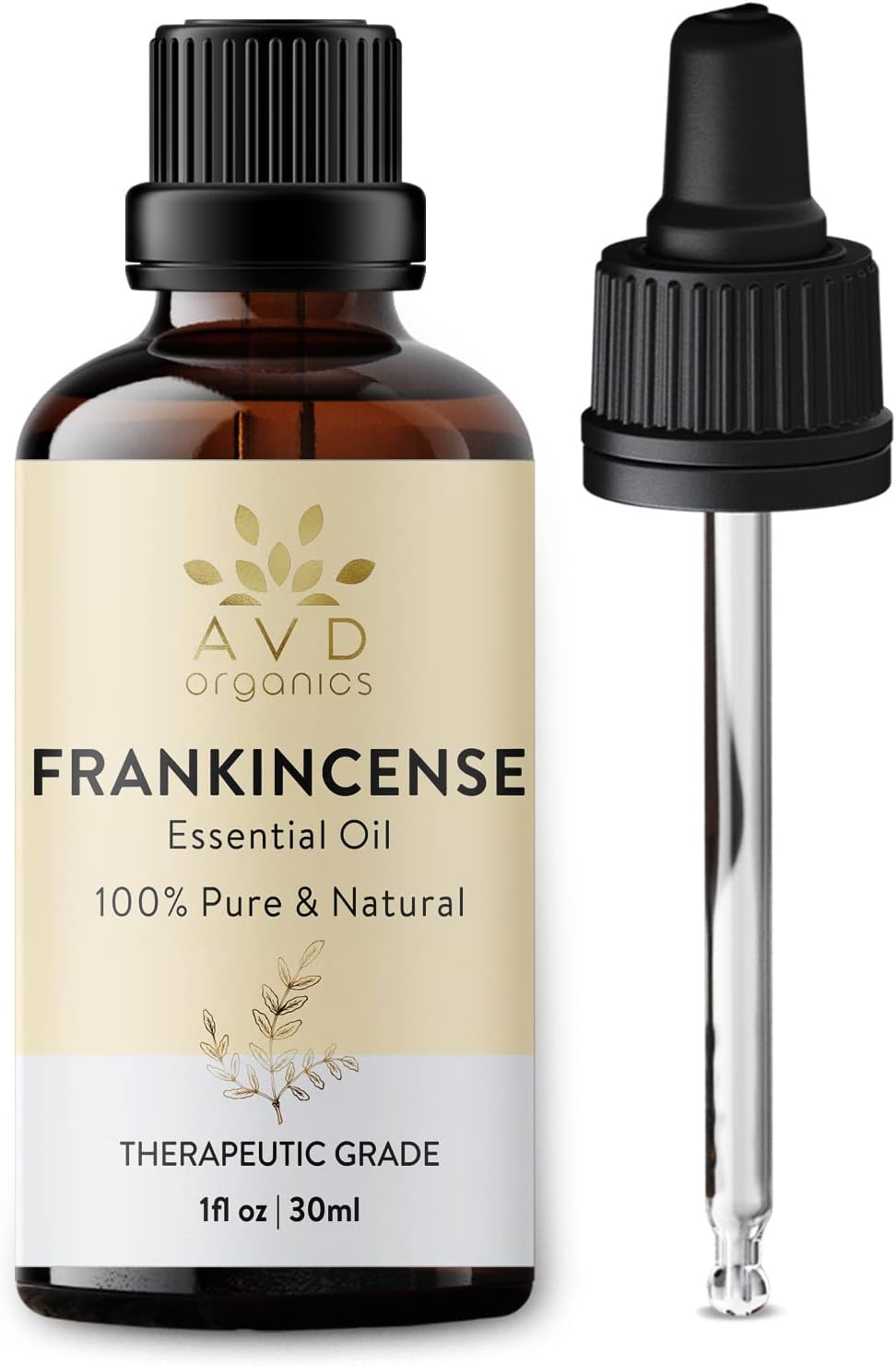 AVD Organics Sweet Orange Essential Oil 100ml - Pure, Natural, Cold Pressed & Undiluted -Use in Aromatherapy Diffusers for Mood Lifting - 3.38 fl. Oz