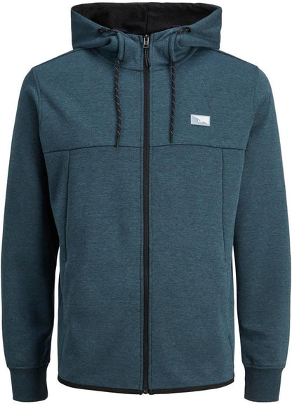 Jack & Jones mens AIR SWEAT ZIP HOOD Sweatshirt (pack of 1)