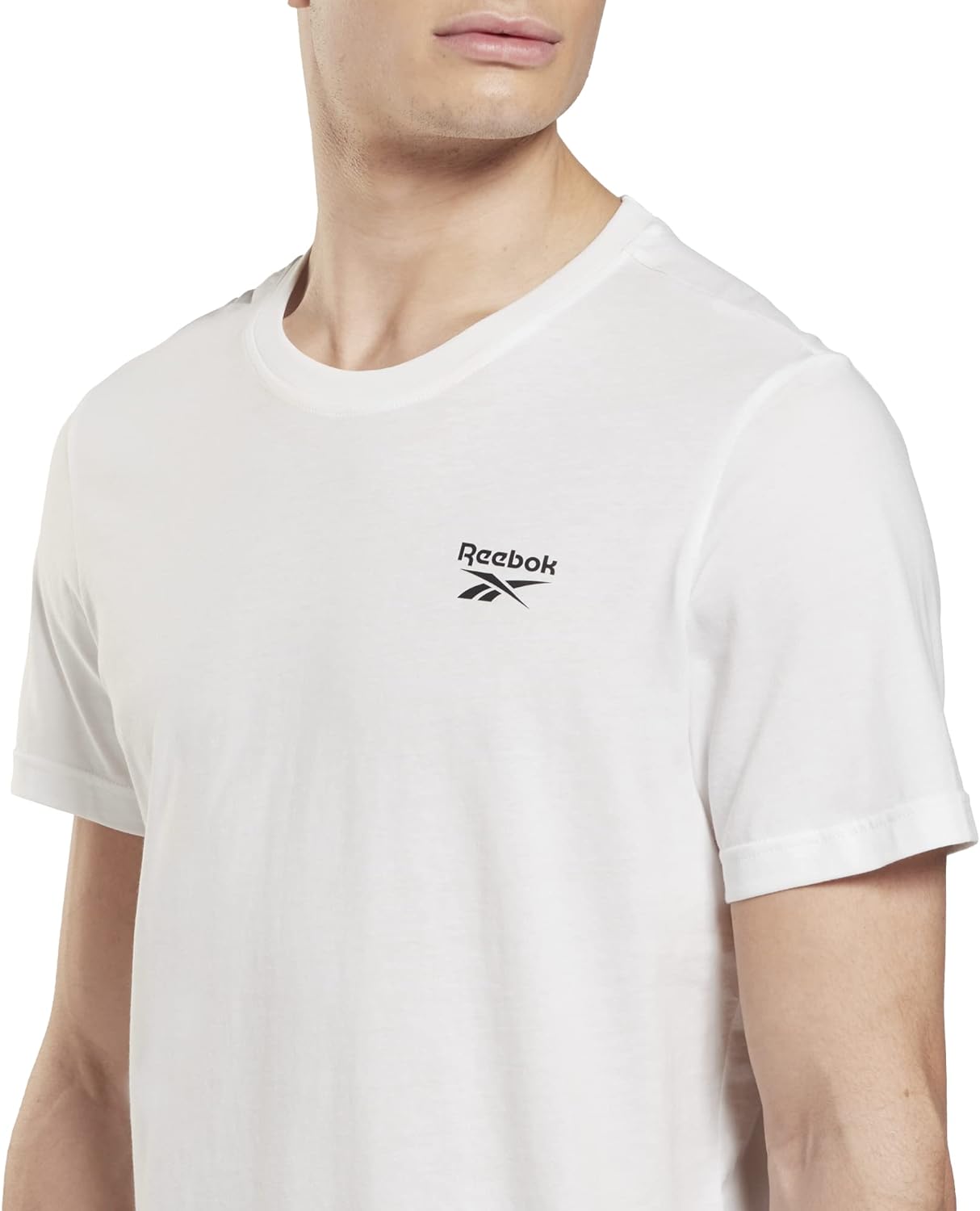 Reebok mens RI LEFT CHEST LOGO TEE T-SHIRTS