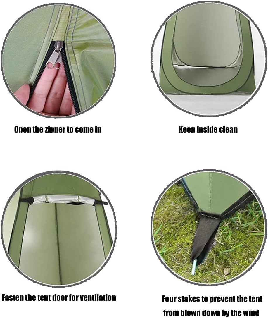 Outdoor Changing Clothes Shower Tent Camp Toilet Pop-up Room Privacy Shelter Multi-use DHL GH9438