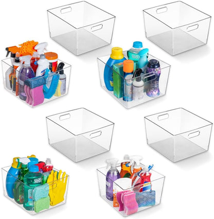 CLEARSPACE Plastic Storage Bins