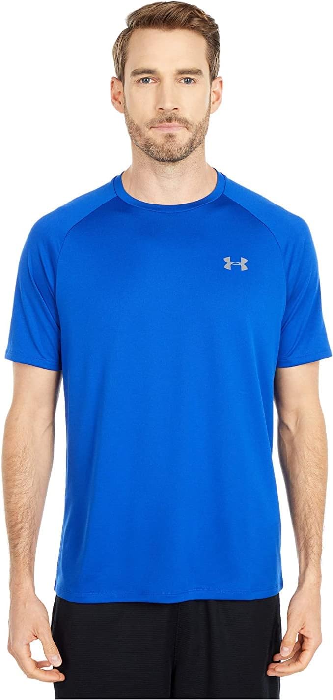 Under Armour Men's UA Tech 2.0 SS Tee Light and Breathable Sports T-Shirt, Gym Clothes With Anti-Odour Technology (pack of 1)