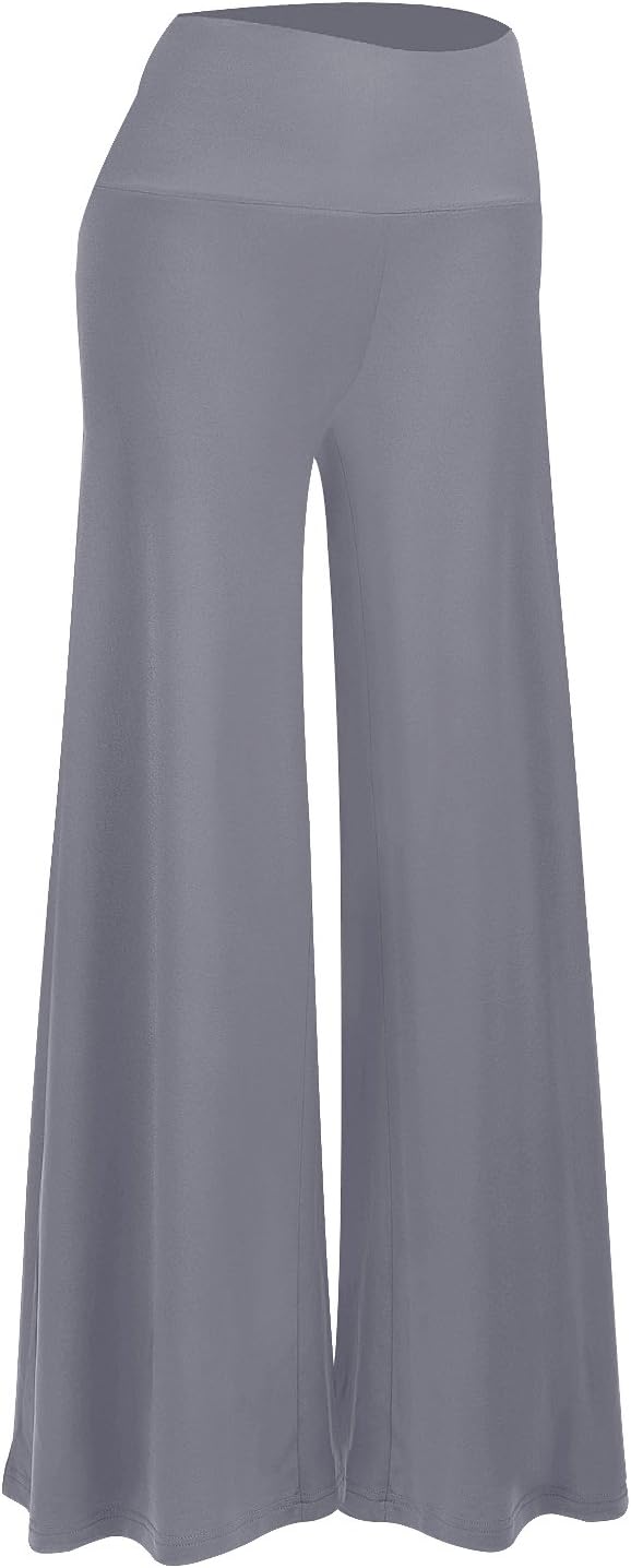 Arolina Women's Stretchy Wide Leg Palazzo Lounge Pants Casual Comfy High Waist Palazzo Pants