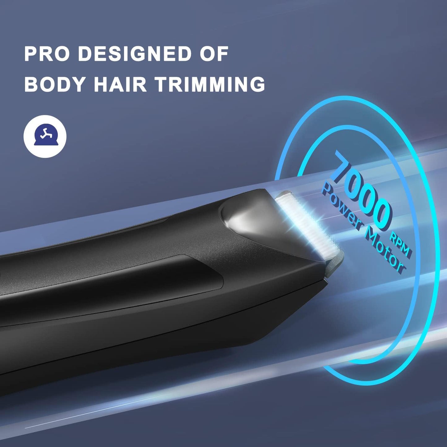 Portable Nose Hair Trimmer,Necomi® 4 in 1 Ear & Nose Hair Trimmer,with 360°Rotating Painless Dual Edge Blades,USB Rechargeable,Men Electric Nasal Eyebrow & Facial Hair Trimmer