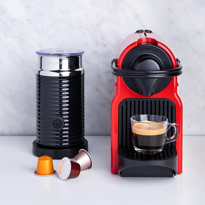 NESPRESSO Inissia C40 Red Bundle Coffee Machine- UAE Version