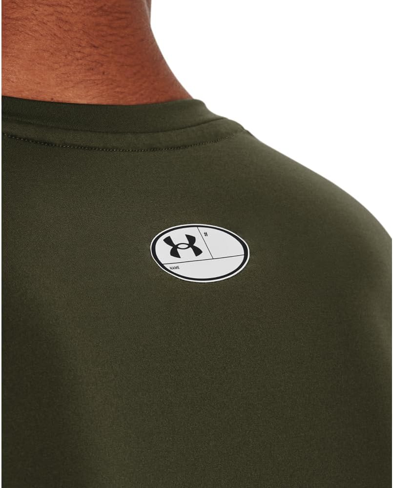 Under Armour mens Armour Heatgear Compression Short-sleeve T-shirt Short Sleeve