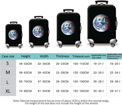 Homarket Travel Luggage Cover for 18-32 Inch Luggage, Cover for Suitcase Luggage Protector Premium Elasticated