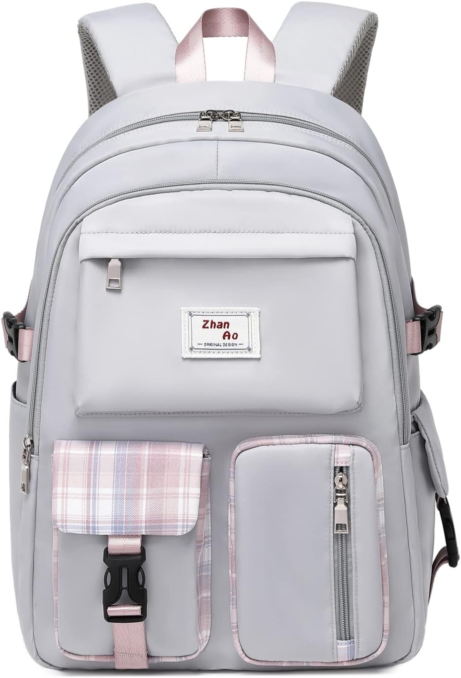 FANDARE Casual Backpack Girl School Bag Boy Daypacks Large Laptop Bag Students College Daypacks Bookbag fit 15.6 inch Laptop Teens Travel Spring Outing Shopping Rucksack Waterproof Polyester