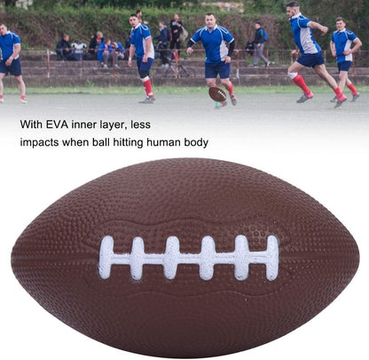 Durability Size 1 American Football, Lightweight Good Grip Rugby, for Sports