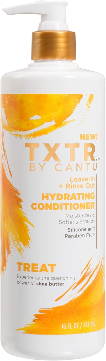 Cantu Txtr By Leave-in + Rinse Out Hydrating Conditioner - 16 Fl Oz