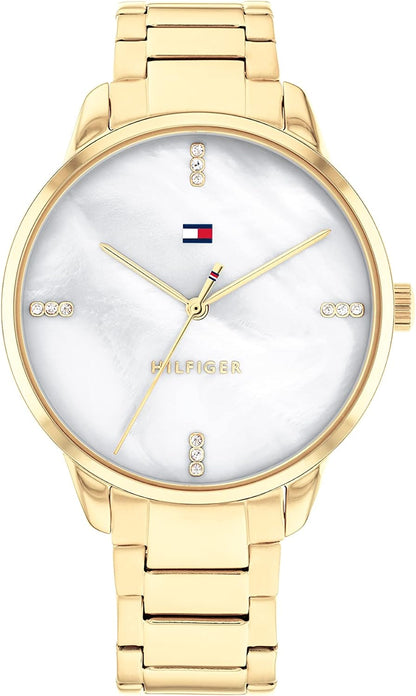 Tommy Hilfiger PAIGE DIAL LEATHER WATCH